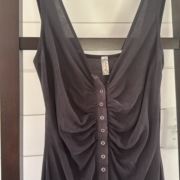 Free people snap/button-up slip - Picture 3 of 3